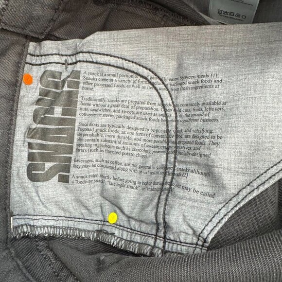 Mother Denim Snacks The Down Low Sweet Tooth Skimp Straight Faded Black Jeans 25 - Picture 9 of 16